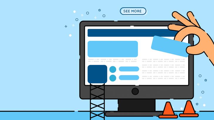 من كتيب استخدام: تصميم صفحات ويب التعلُم السريع (مدارس)